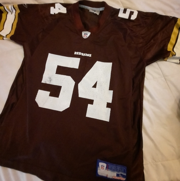 NFL Other - Vintage 54 trotter authentic redskins jersey lrge